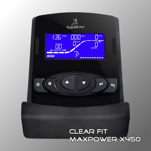 Эллиптический тренажер Clear Fit MaxPower X450 Эллиптический тренажер Clear Fit MaxPower X450