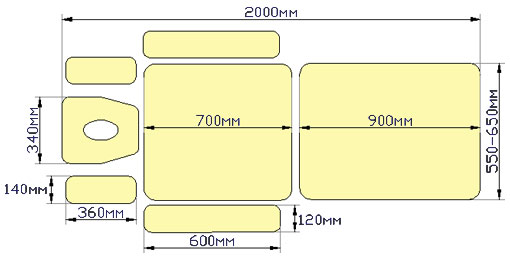 Стол массажный гелиокс f1e3c