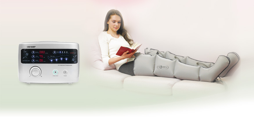 Аппарат прессотерапии (лимфодренажа) Doctor Life Lympha-sys9 + манжеты для ног Аппарат прессотерапии (лимфодренажа) Doctor Life Lympha-sys9 + манжеты для ног