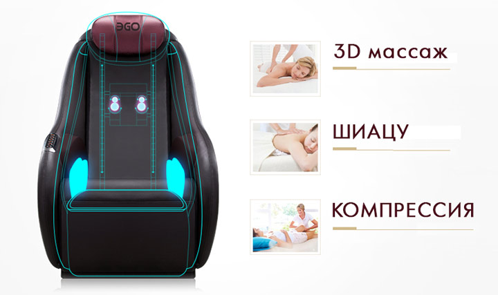 Массажное кресло EGO Lounge Chair EG8801 Массажное кресло EGO Lounge Chair EG8801